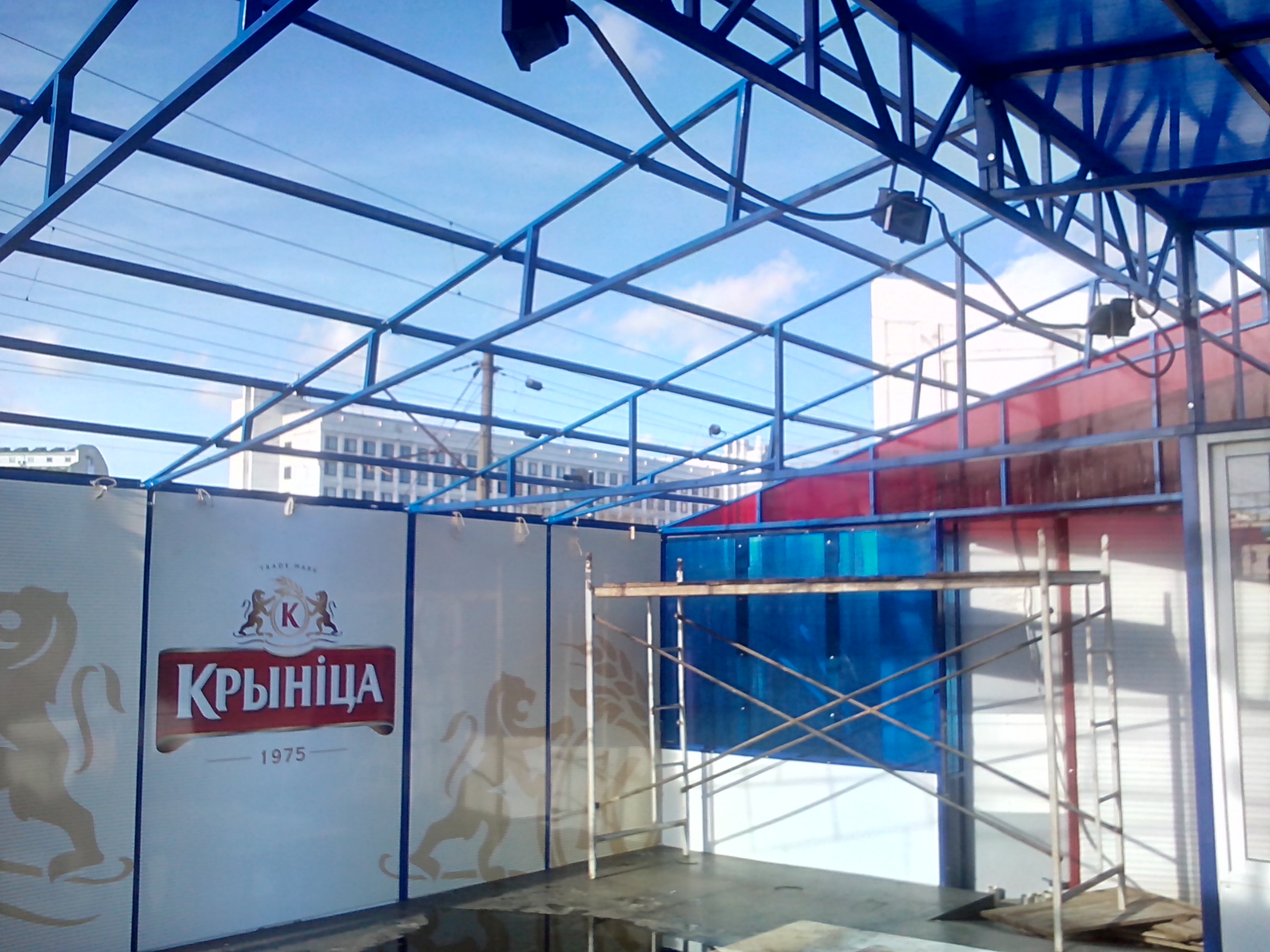 Козырьки противоударные